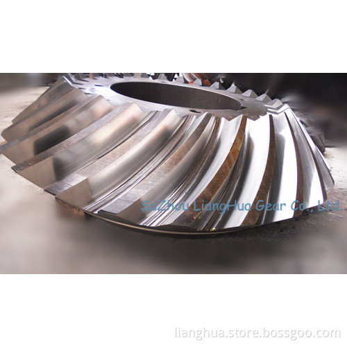 High Intensity Alloy Steel Spiral Bevel Gear